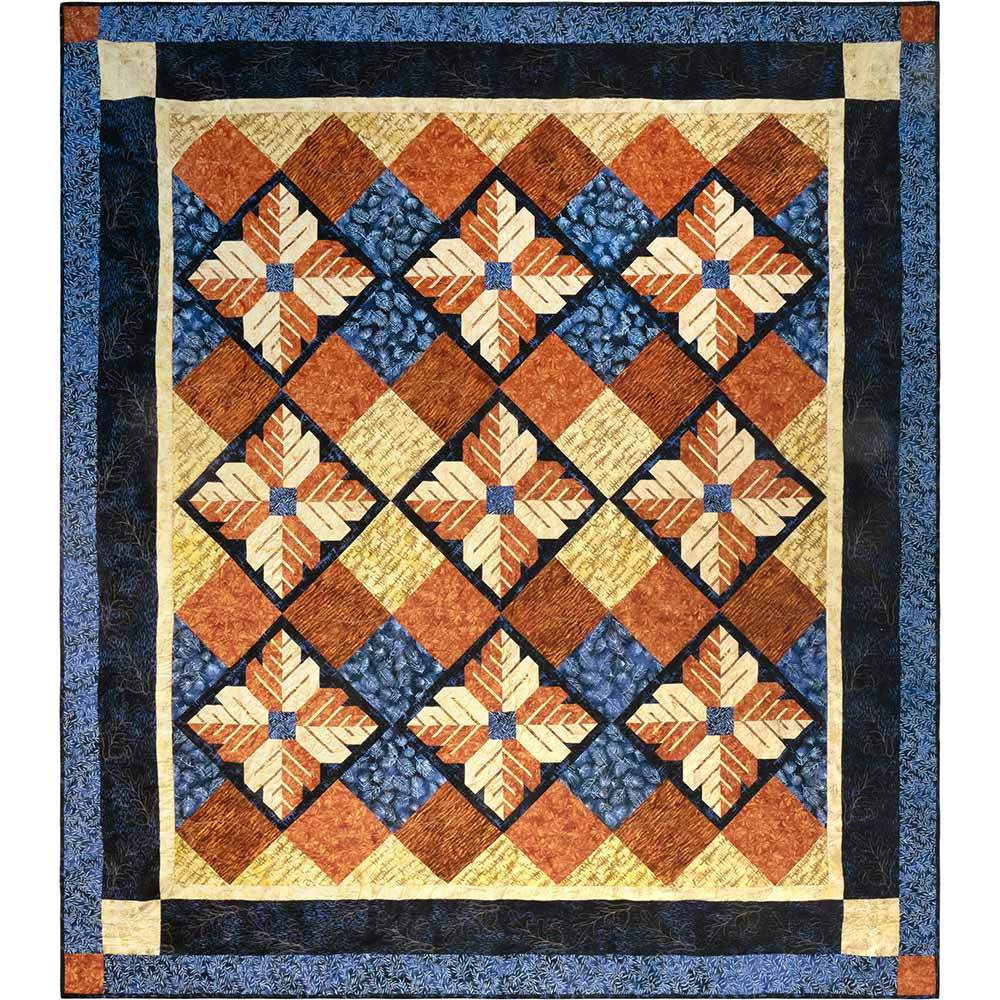 Woodland Cottage Fall Flair Kit by Larkspur Lane Designs and Island Batik - A Cozy Autumn Creation!