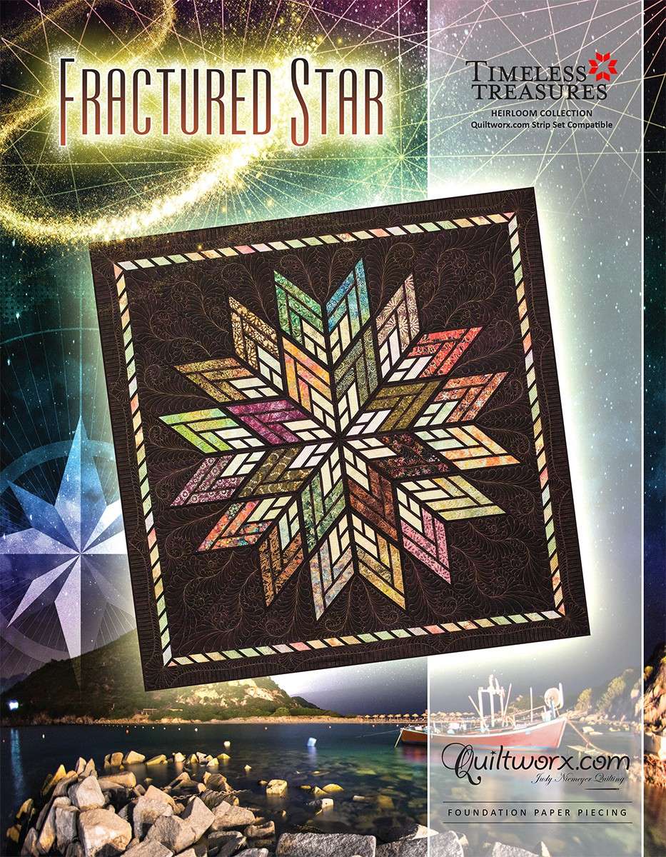 Judy Niemeyer's Fractured Star Quilt Pattern - A Must-Have for Beginners!