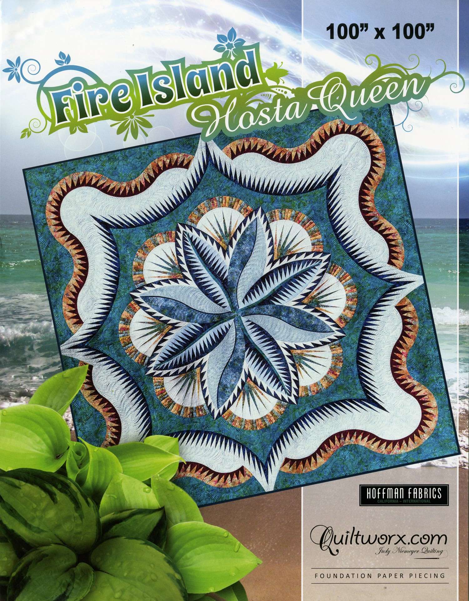 Discover the Enchanting Fire Island Hosta Queen Pattern by Judy Niemeyer