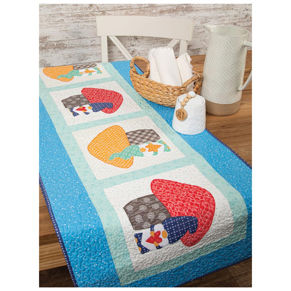 Charming Quilted Gnomes Home Book: Infuse Luck and Whimsy!