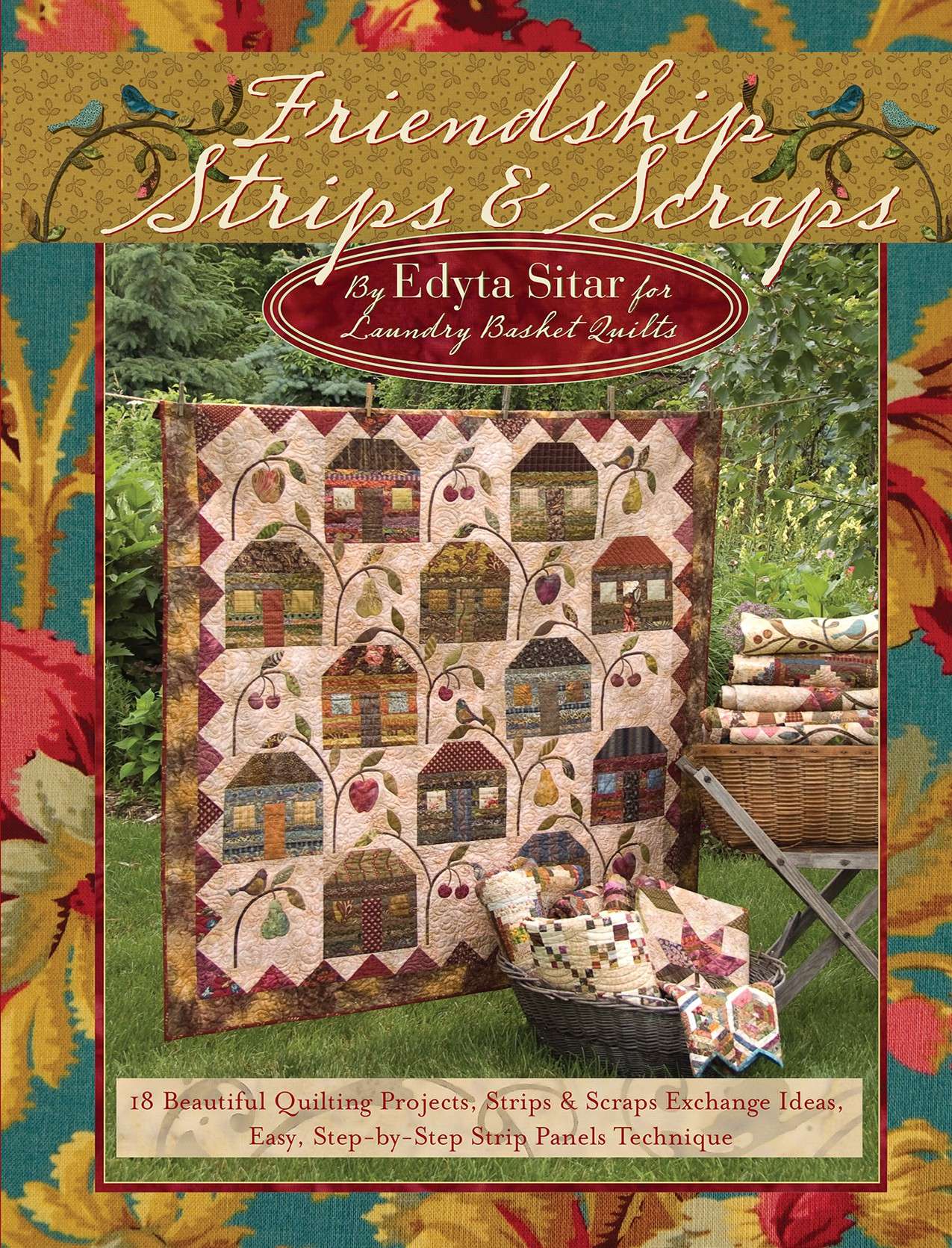 Friendship Fabric Strips & Scraps Softcover Book