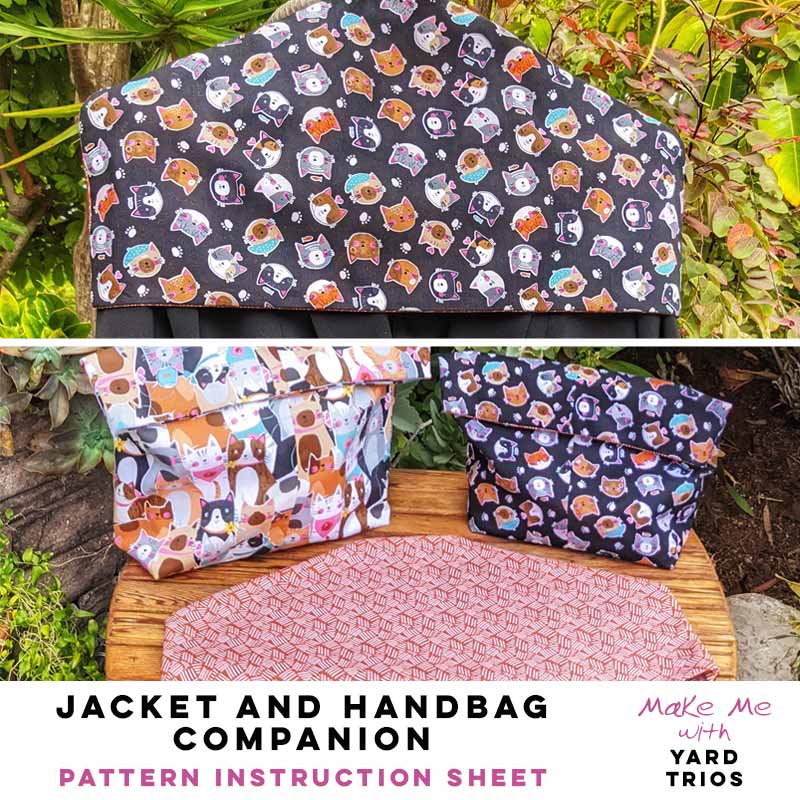 Must-Have Jacket and Handbag Companion - Yard Trios Pattern