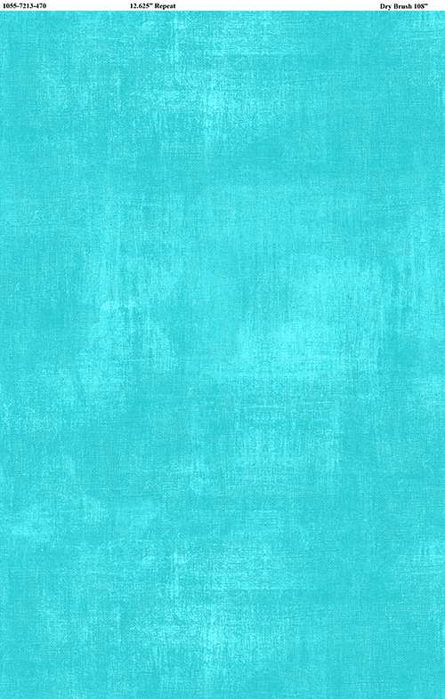 Gorgeous Wilmington Prints Dry Brush Aqua Fabric - 108