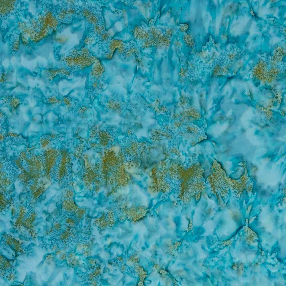 Riley Blake's Exquisite Batiks Hand Dyes - Turquoise Multi Yardage: A Colorful Delight!