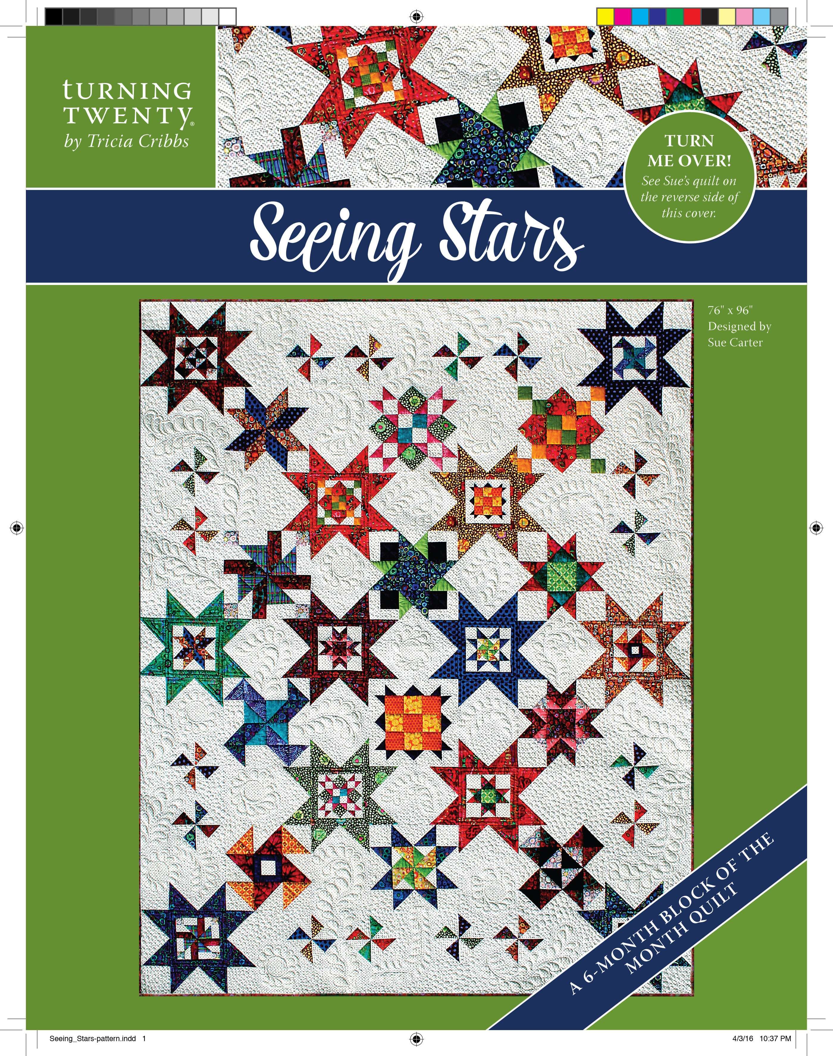 Enchanting 'Seeing Stars' Quilt Pattern by Sindy Rodenmayer