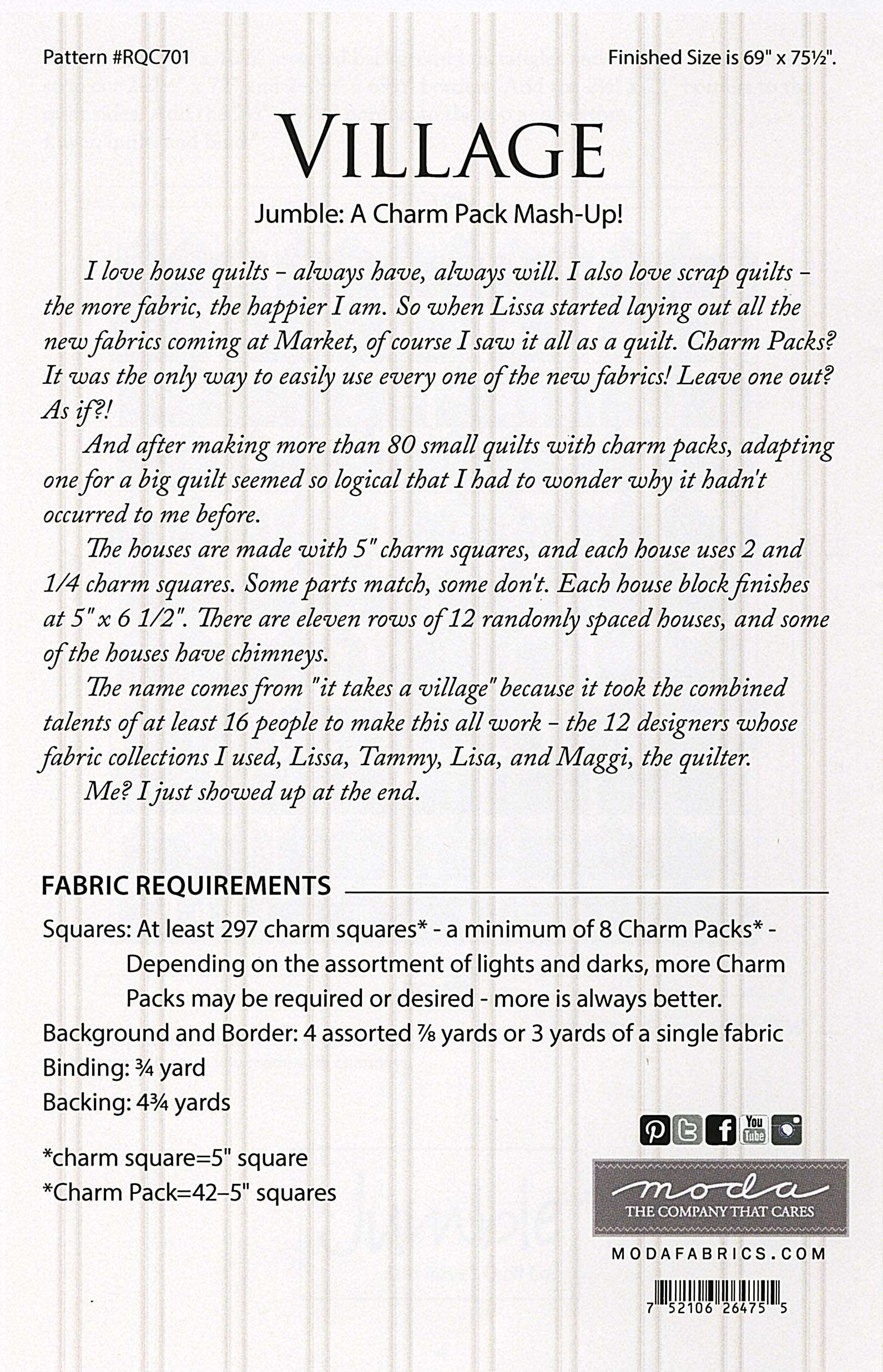 Enchanting Village Pattern
