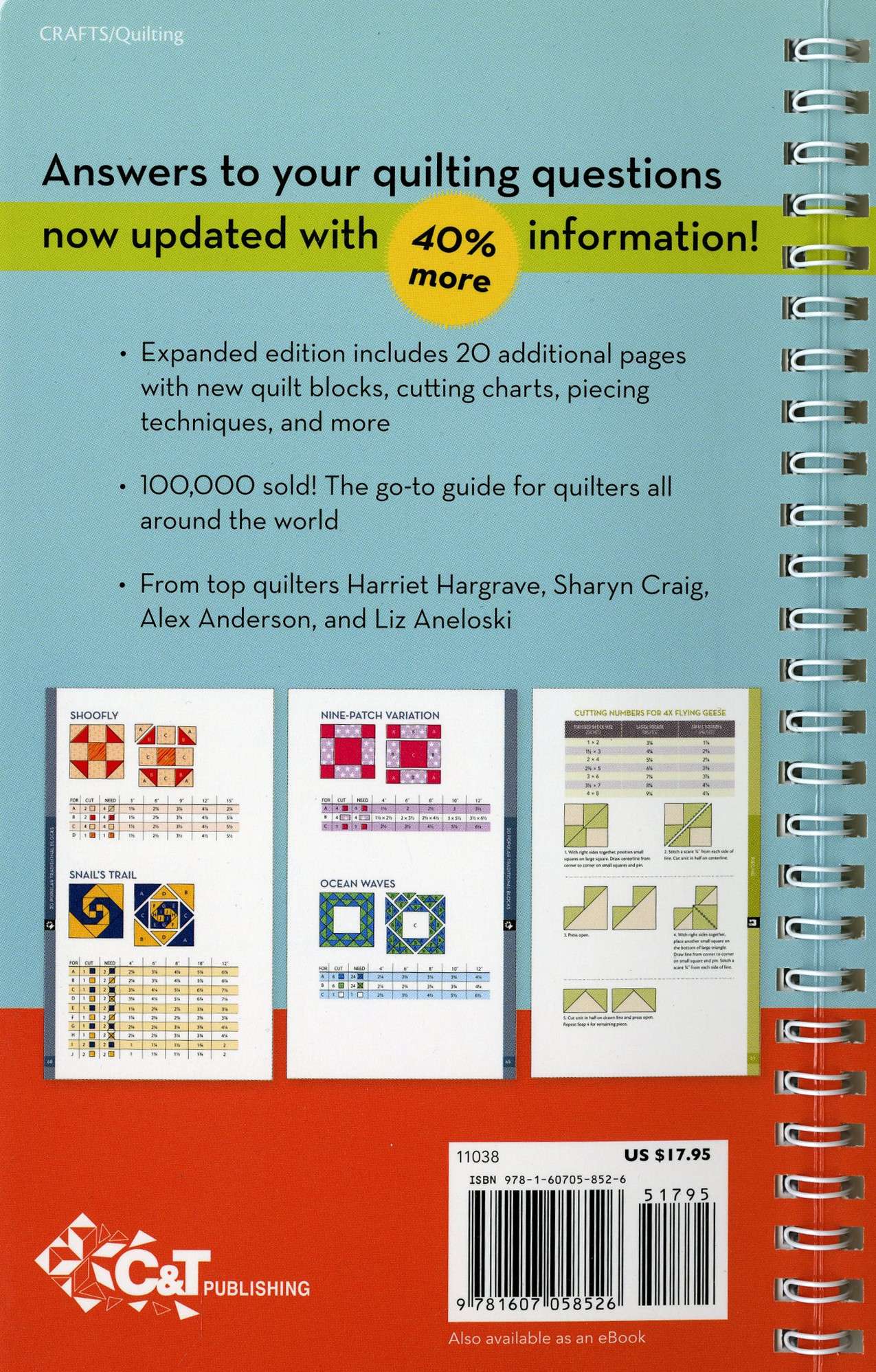 Updated All-in-One Quilter's Reference Tool - Softcover