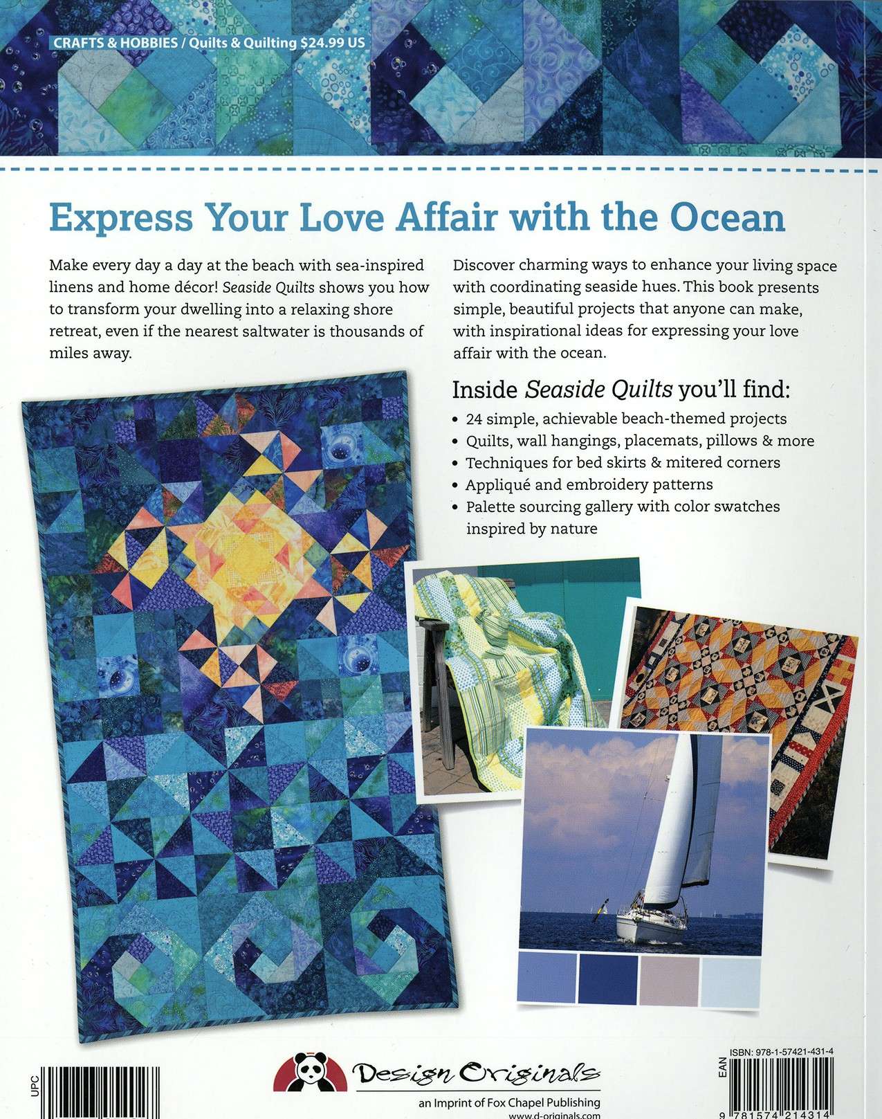 Beach & Cottage Style Quilting Projects - Softcover