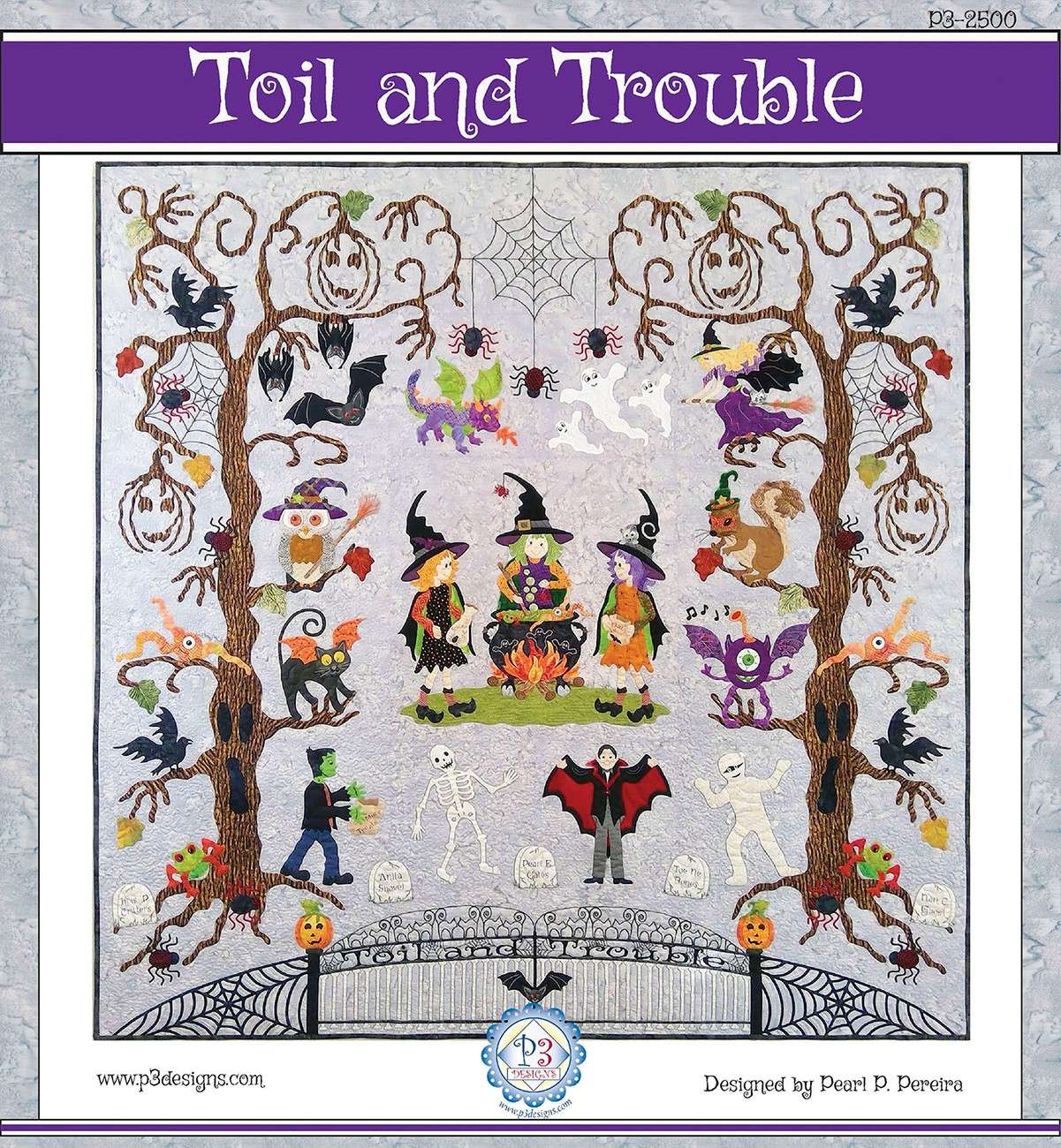 Enchanting Toil and Trouble Quilt