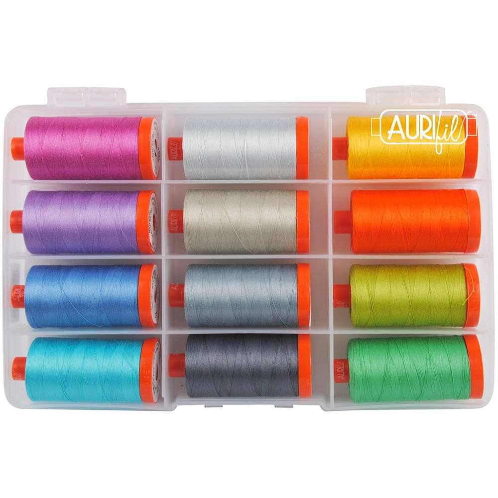 The Kaffe Collective Thread: A Must - Have for Sewing Enthusiasts by Kaffe Fassett & Liza Lucy! 50wt, 12 Large Spools