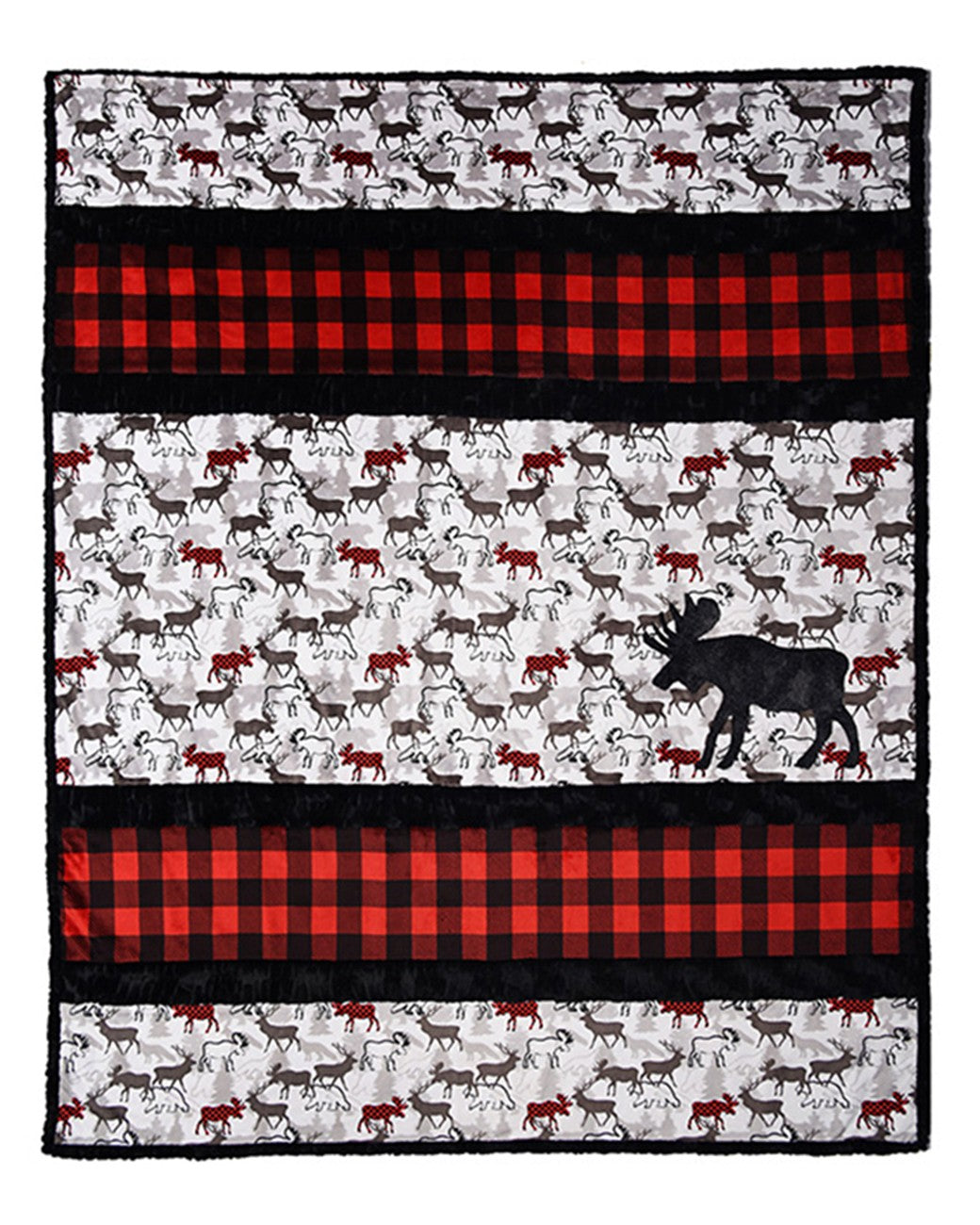 Sensational A'Moose'D Cuddle Kit by Shannon Fabrics - Irresistible Strips!