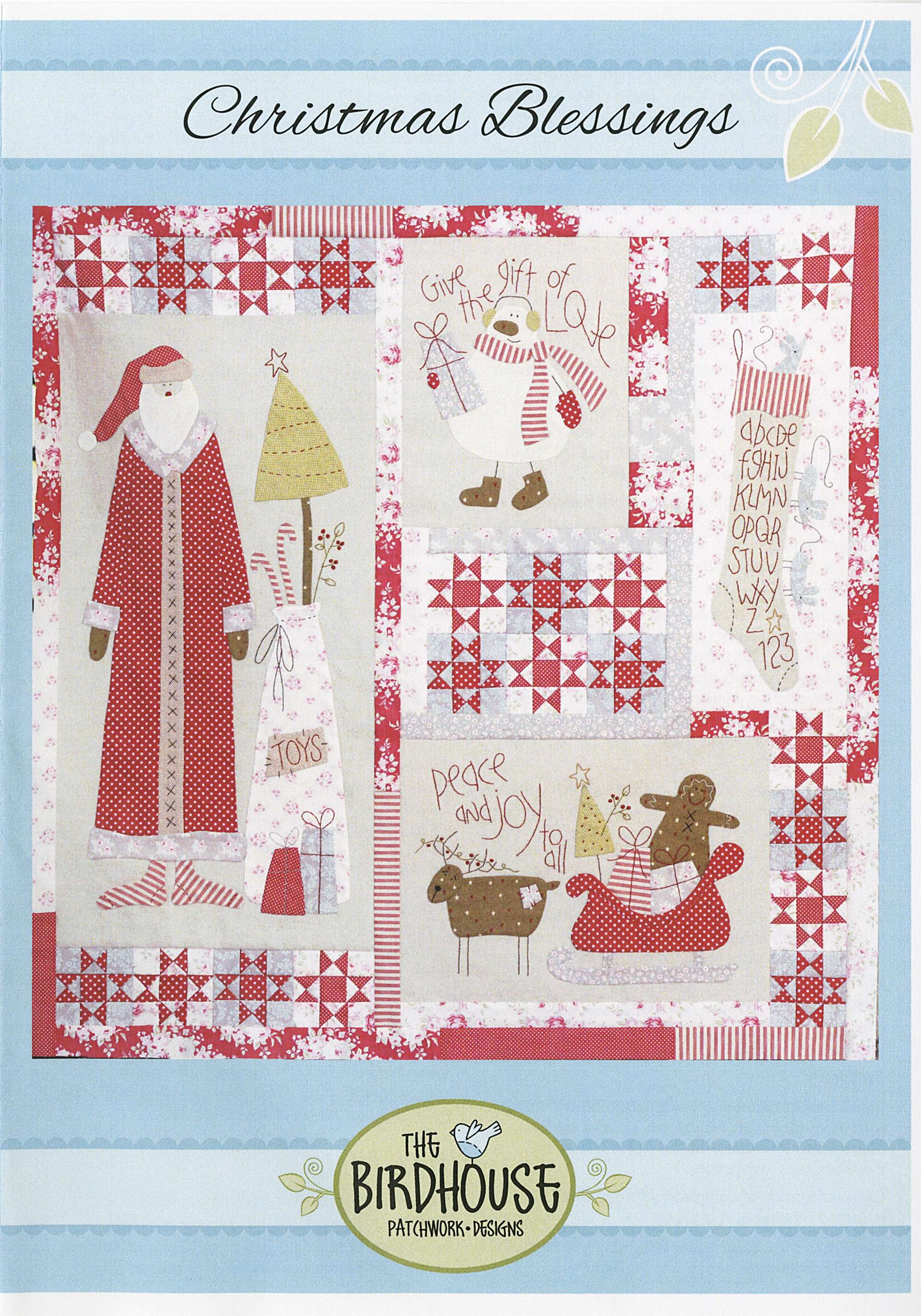 Natalie Bird's Enchanting Christmas Blessings Quilt Pattern