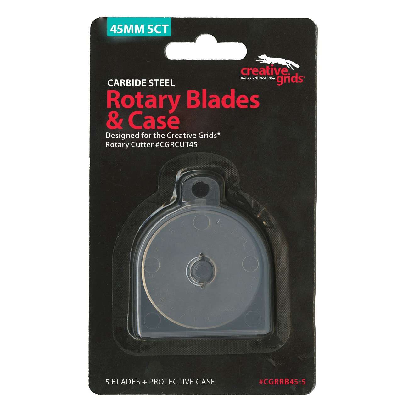 Don't Miss! Creative Grids 45mm Replacement Rotary Blade 5-Pack