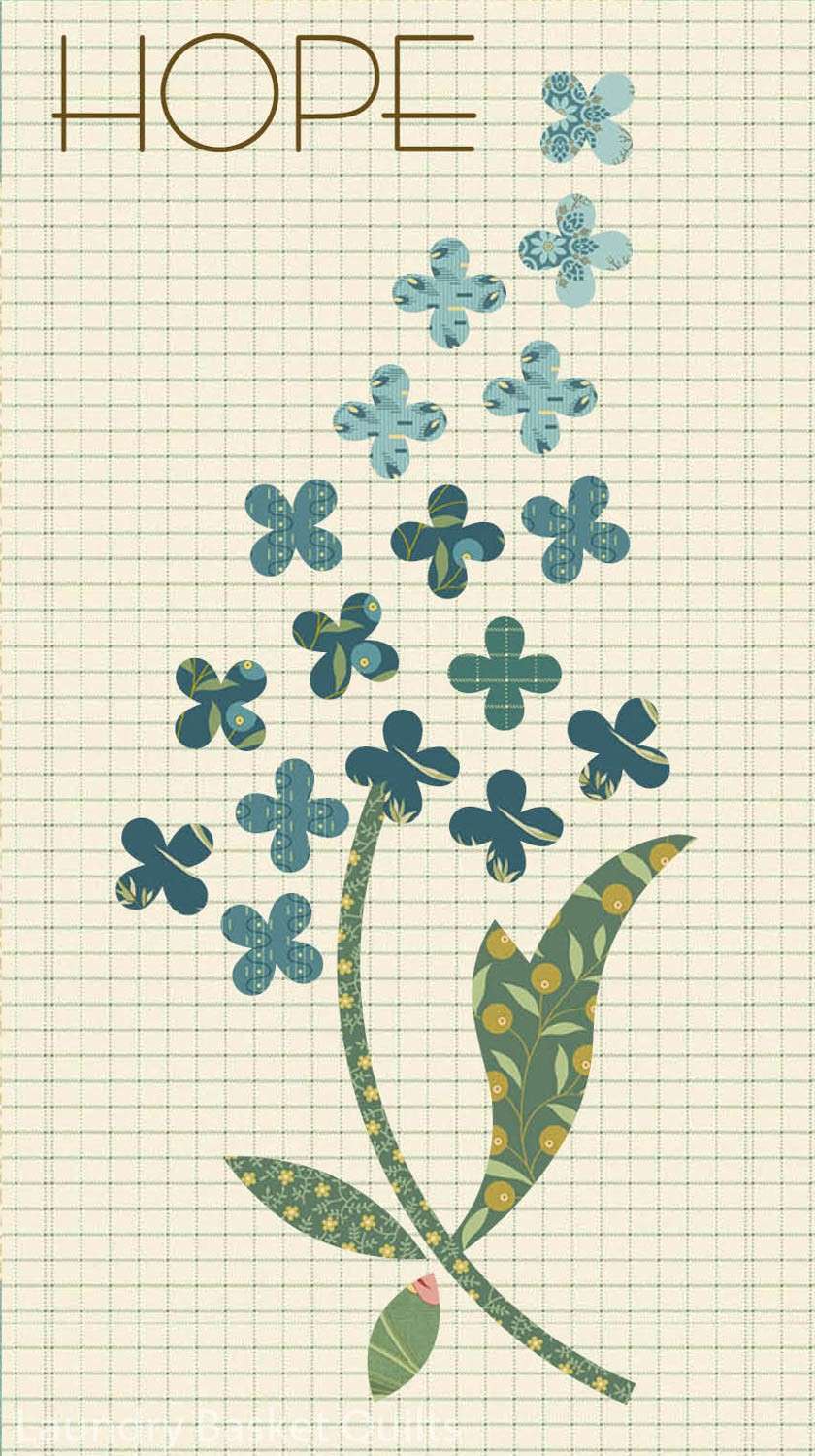Harmony Silhouettes Block 2 - Hope Applique Shapes: A Quilter's Dream!