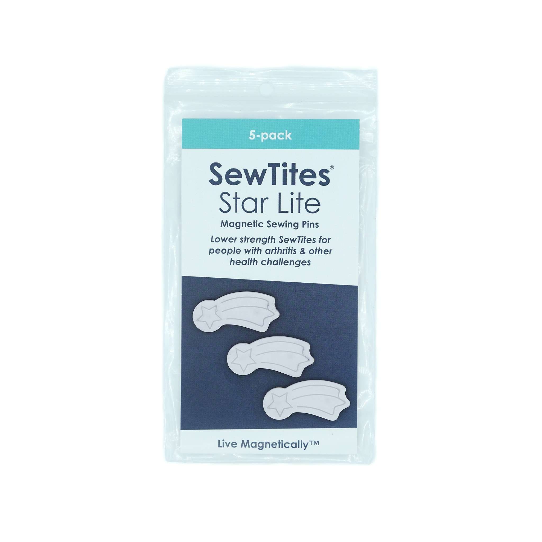 SewTites Star Lite 5-Pack: Magnetic Sewing Marvels