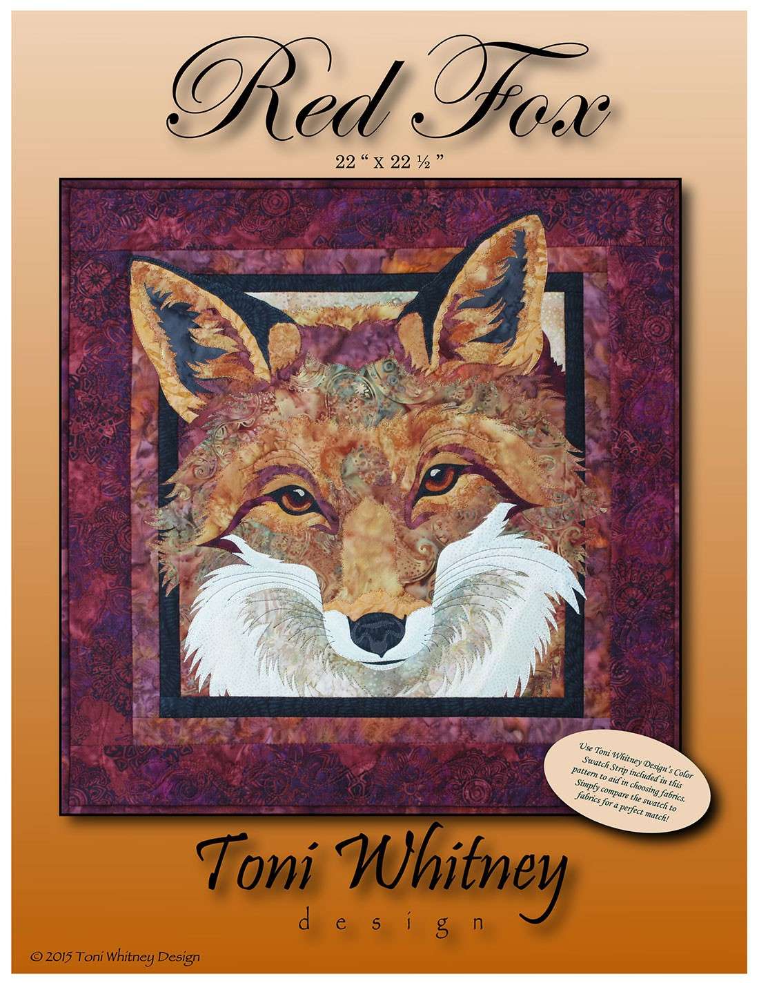 Captivating Red Fox Pattern by Toni Whitney - A Must-Have!