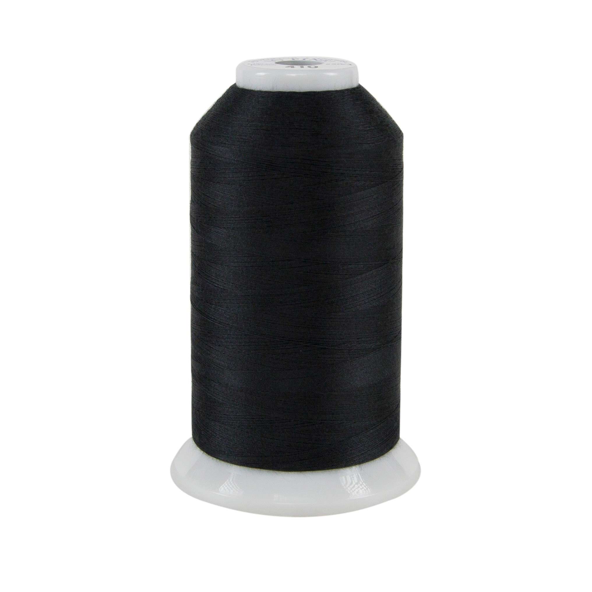 Exquisite So Fine Polyester Thread - 3-ply 50wt 3280yds Charcoal - A Must-Have!