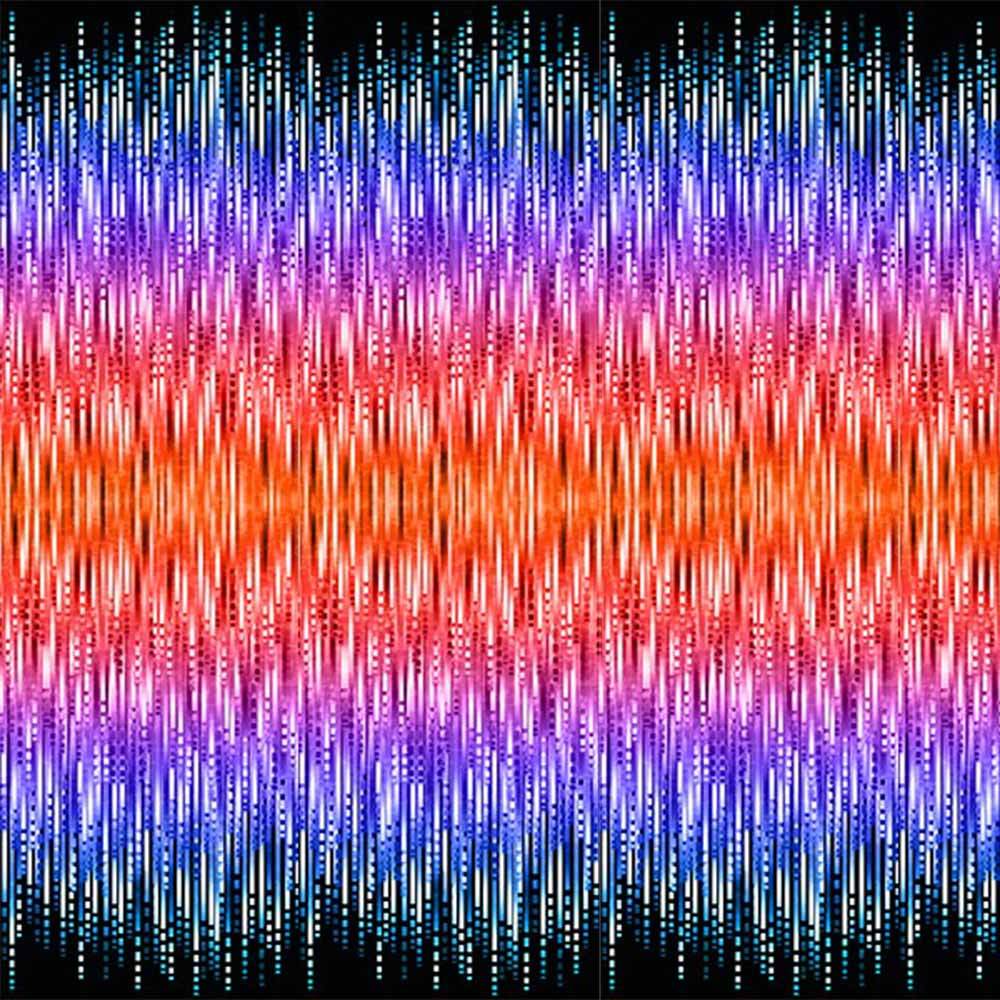 Hoffman Fabrics - Crack the Code Ombre Sunset Yardage: Unleash Your Creativity!