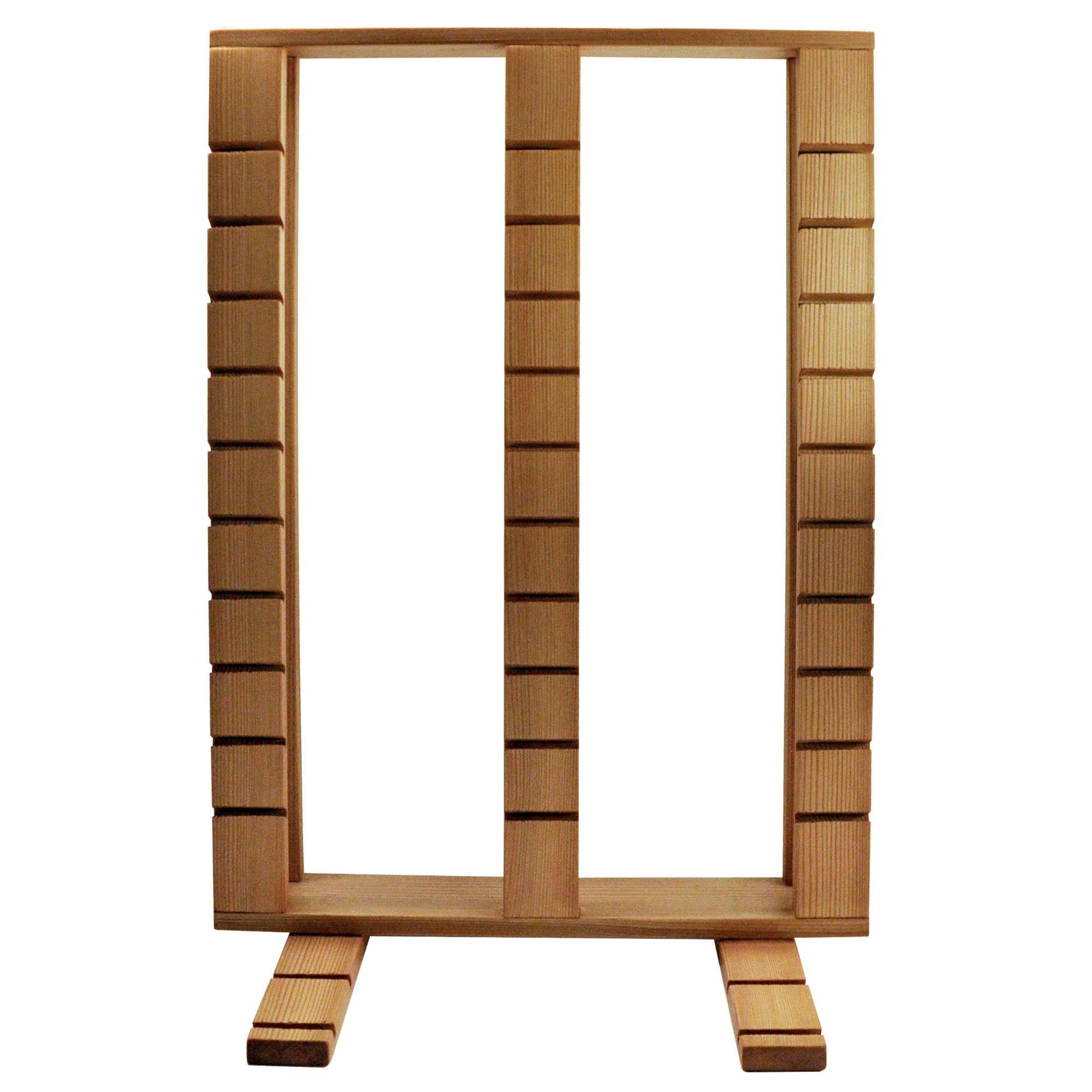 Stylish Wooden Ruler and Tool Organizer Rack