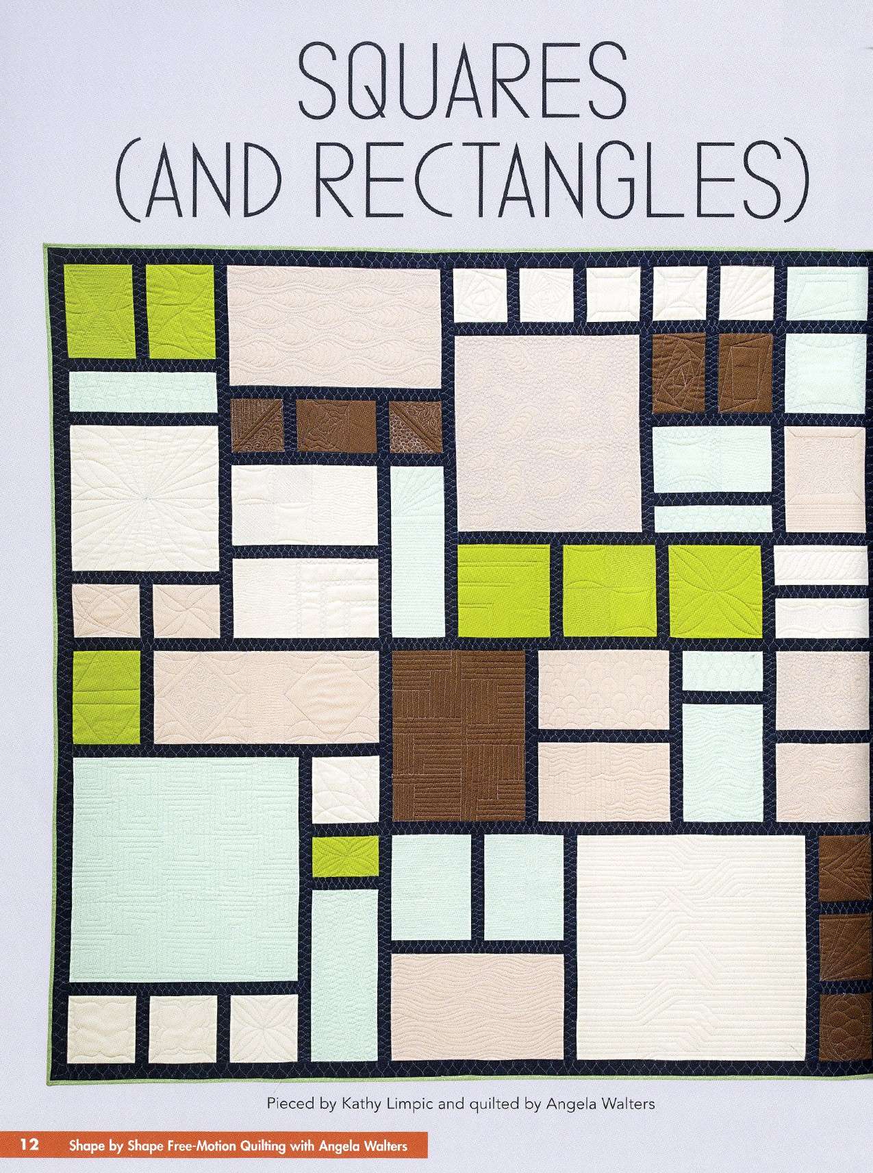 Shape By Shape - Softcover: Your Free-Motion Quilting Guide