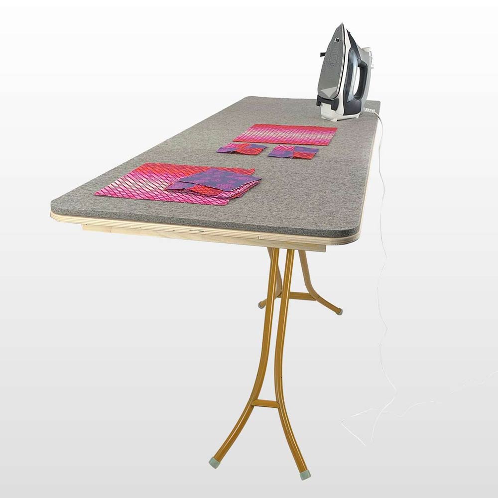 Gypsy Quilter Premium Wool Pressing Mat - 21" Wide x 58" Long x 3/8" Thick