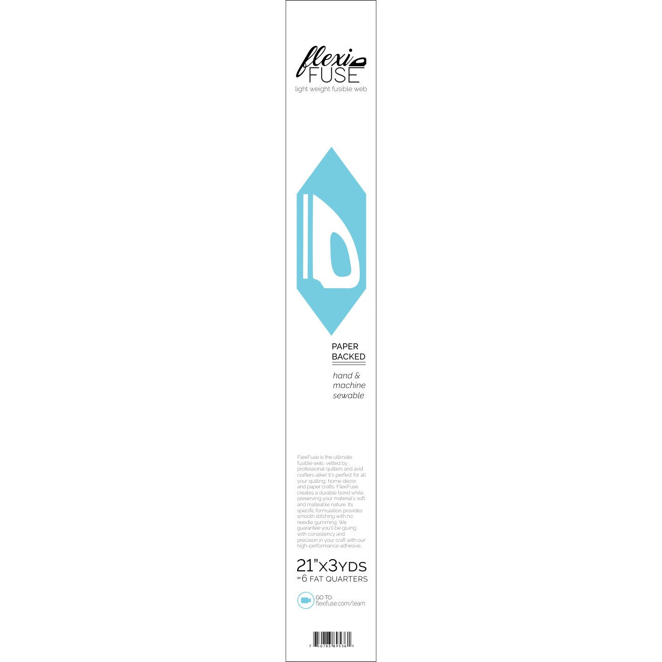 FlexiFuse Superb Lightweight Fusible Web Roll - 21in x 3yds