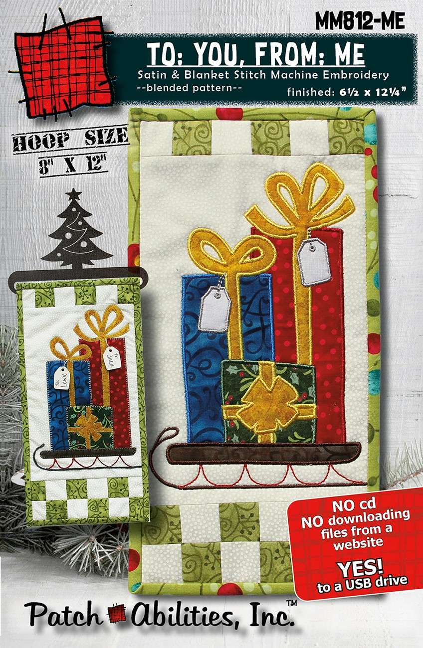 Charming To You From Me Machine Embroidery Pattern