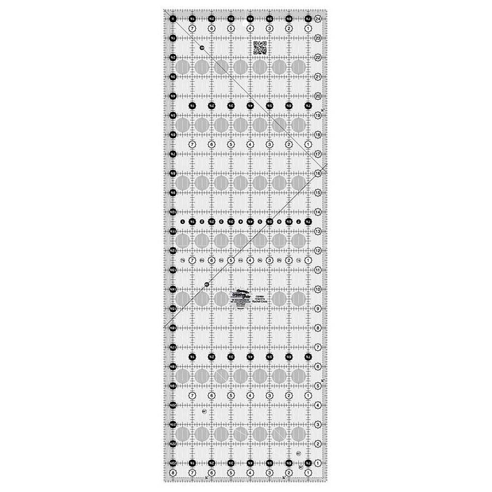 Creative Grids 8 1/2 x 24 1/2 Quilt Ruler - A Must-Have for Quilters!