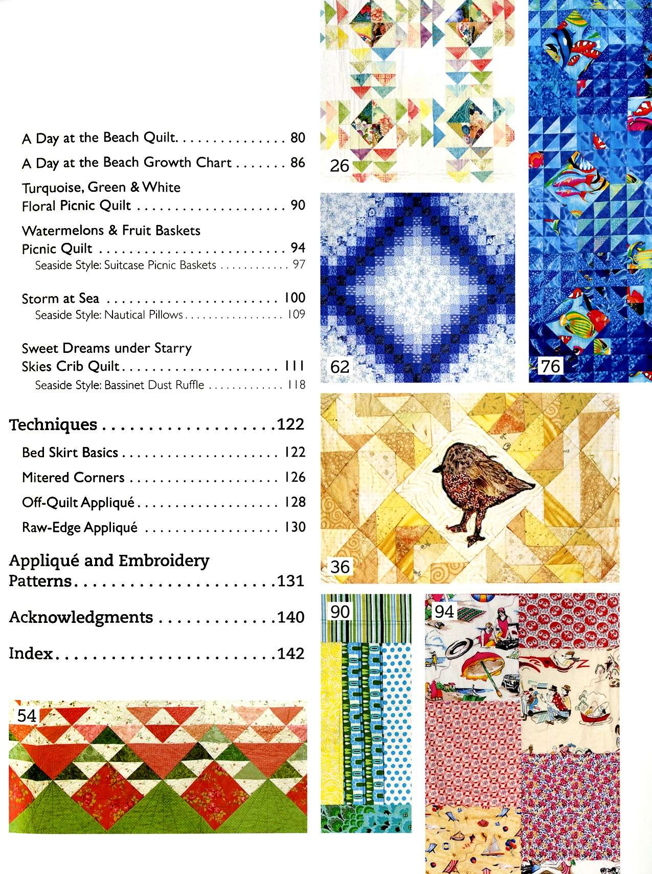 Beach & Cottage Style Quilting Projects - Softcover