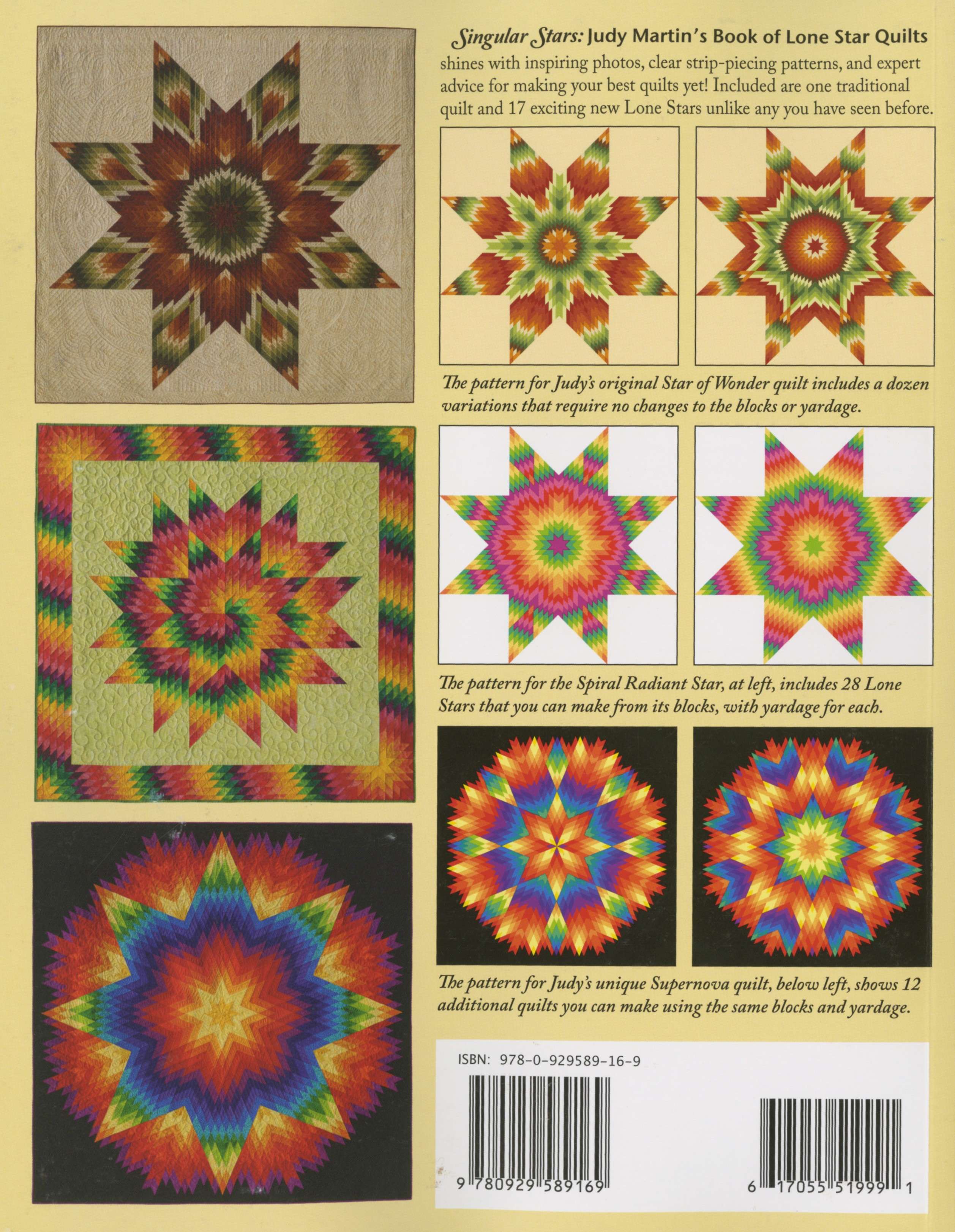Enchanting Singular Stars Lone Star Quilts
