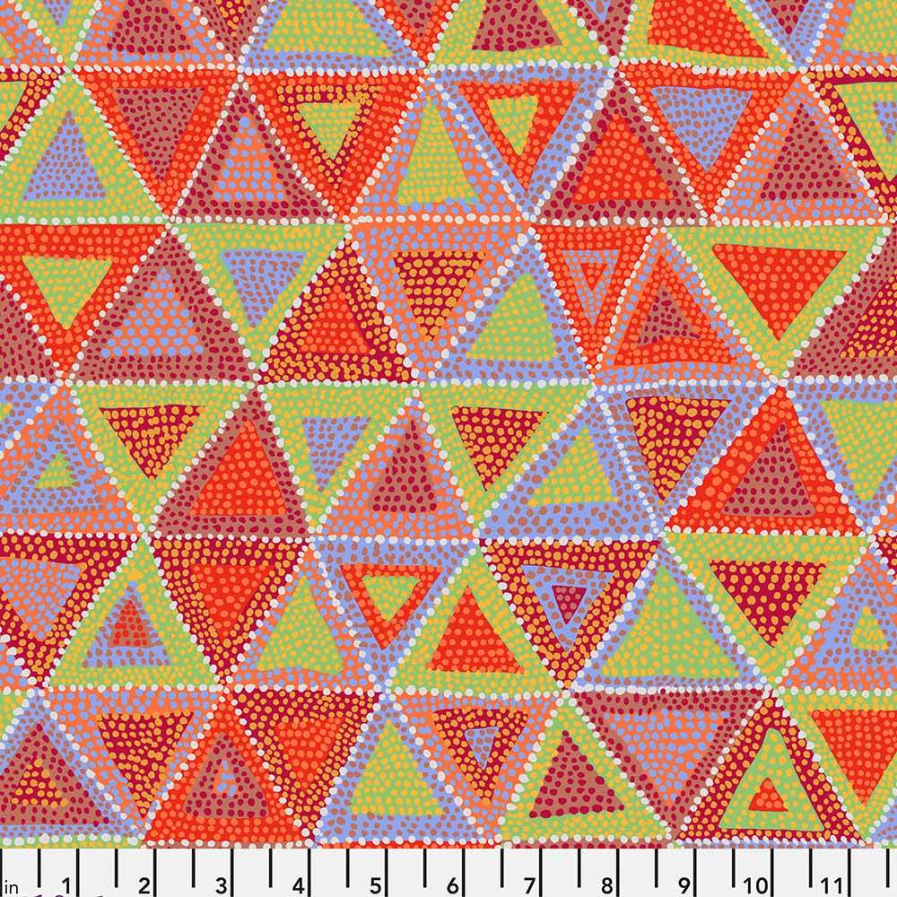 FreeSpirit's Brandon Mably Kaffe Fassett Collective - Autumn Beaded Tents Fabric Yardage