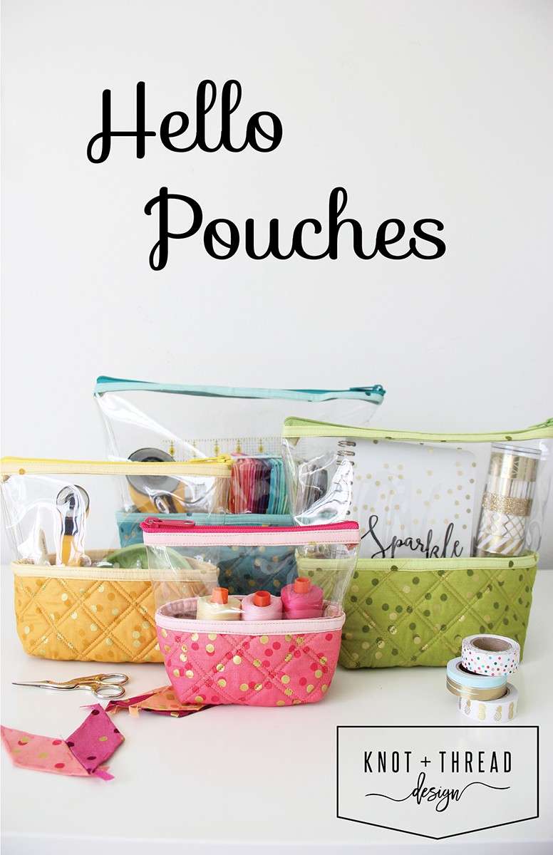 Charming Hello Pouches Pattern