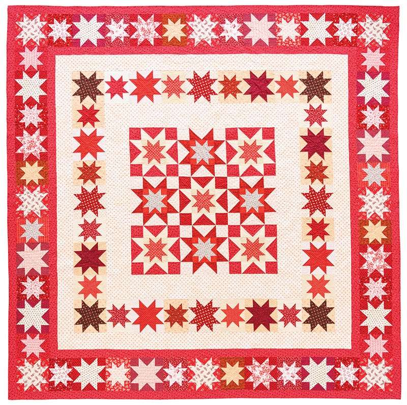 Stunning Red, White & Blue Star Quilts for Patriotic Hearts