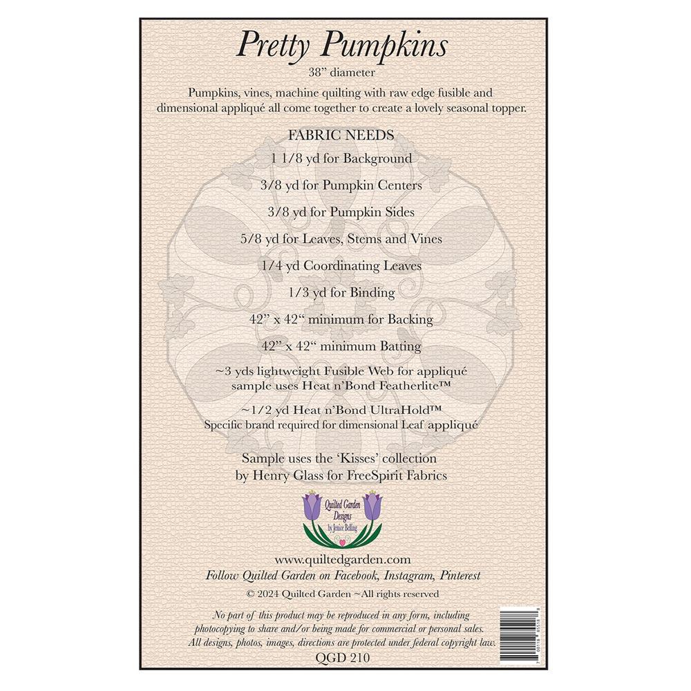 Gorgeous Pretty Pumpkins Pattern