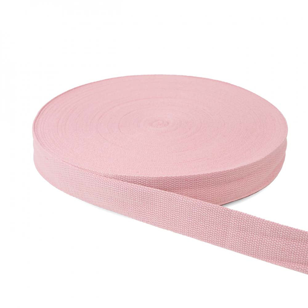 Gorgeous Pink Rose Webbing - 1.5 Inches x 50 Yards