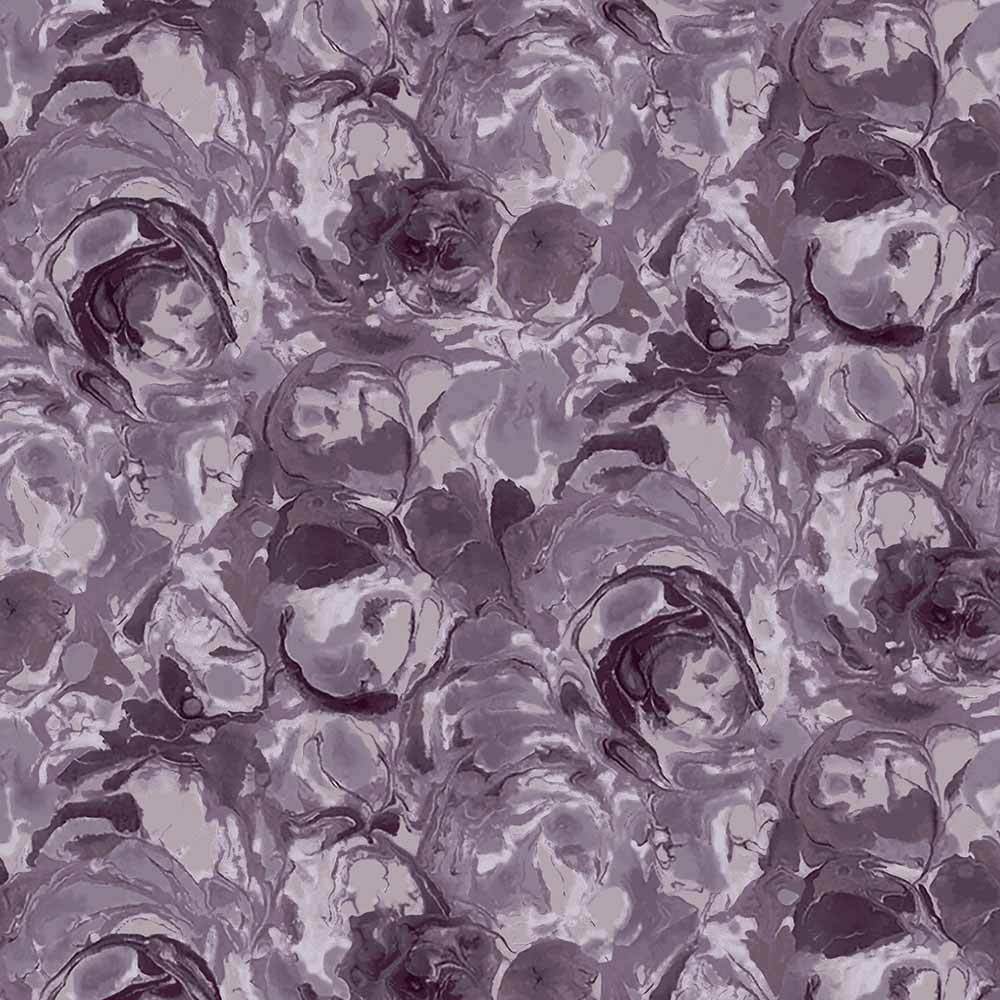 Henry Glass - Vortex Digital Wide Back - Goldi L. Studio - Smokey Purple - 118 3-Yard Backpack - Stunning Fabric Choice!