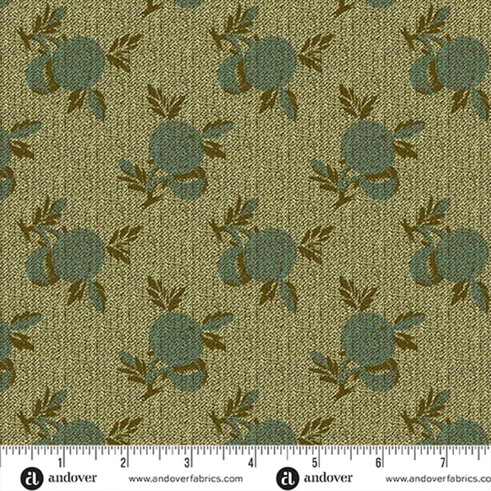 Andover Fabrics - Enchanting Dahlia by Laundry Basket Quilts - Crab Apple - Thicket - Yardage