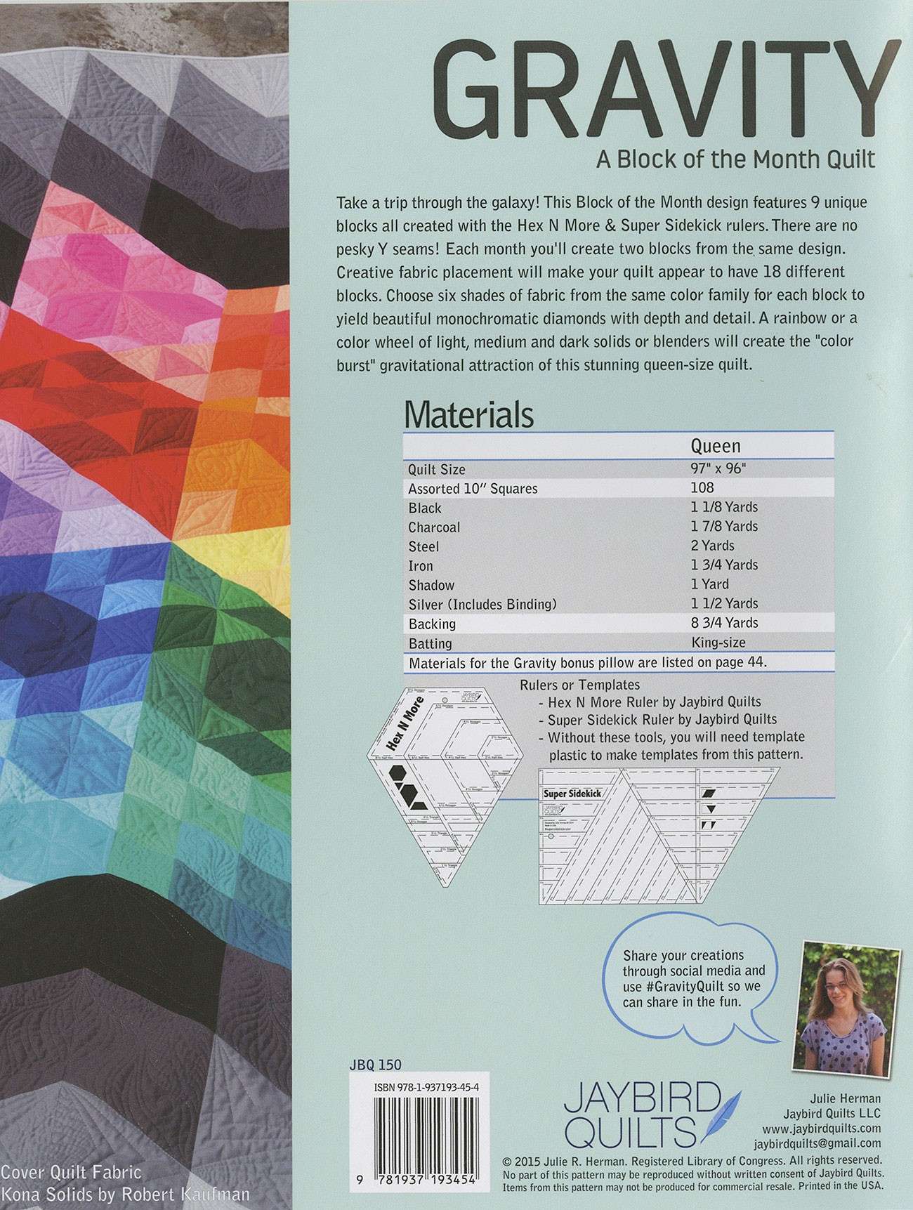 Galactic Gravity Block of the Month Pattern