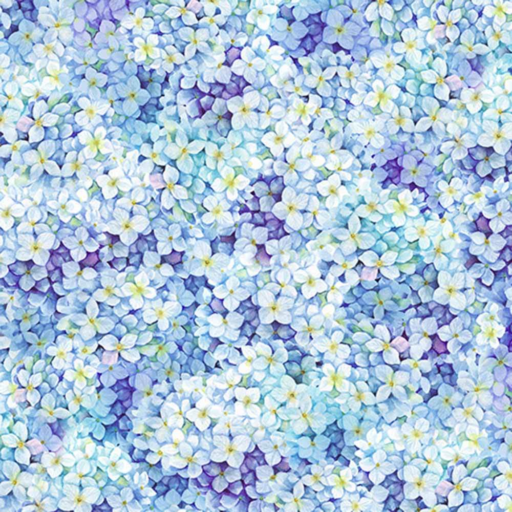 Hoffman Fabrics Flower Shoppe Digital Print Hydrangea Multi - Yardage: A Vivid Floral Delight