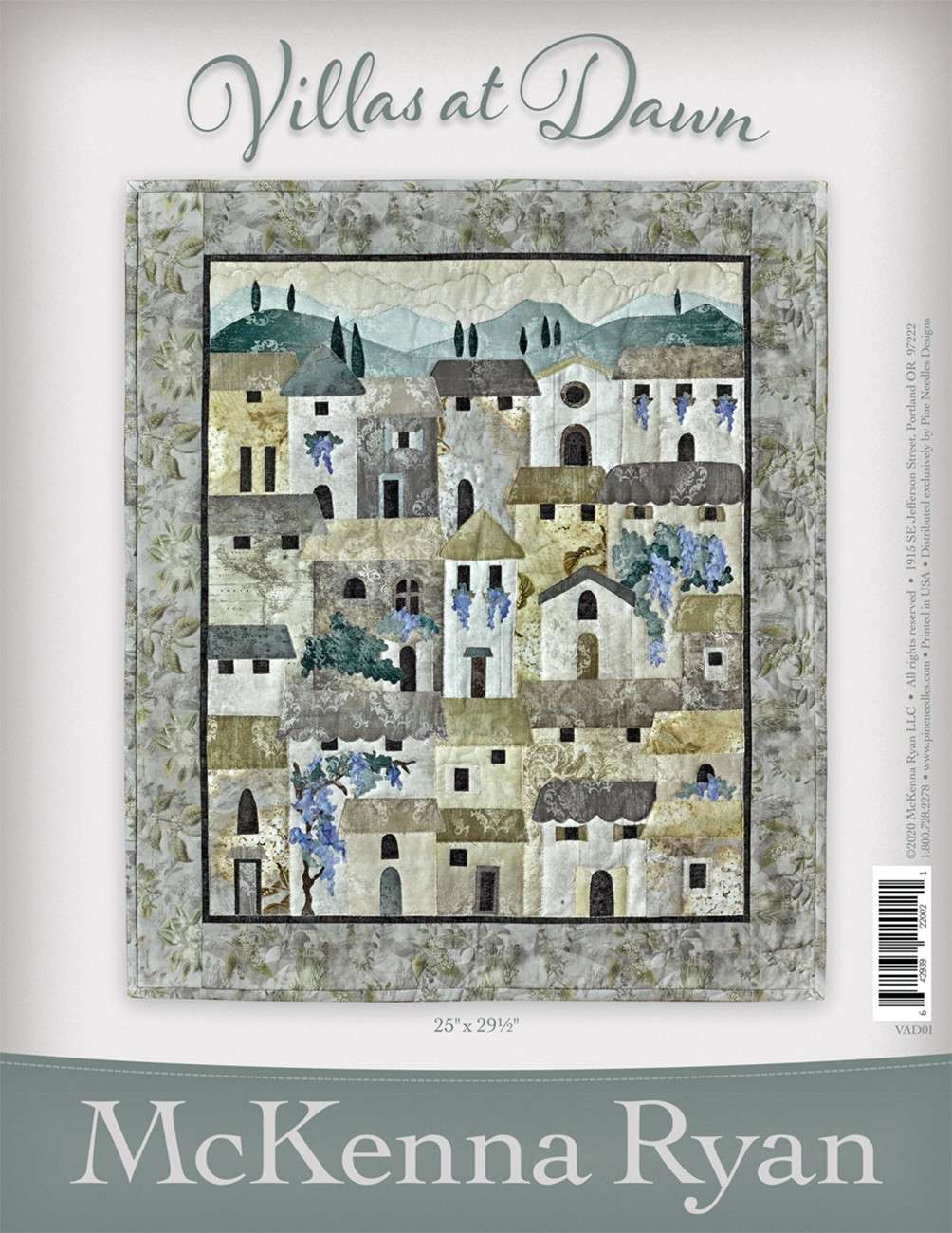 Dawn Villas Applique Pattern - Exclusive Design