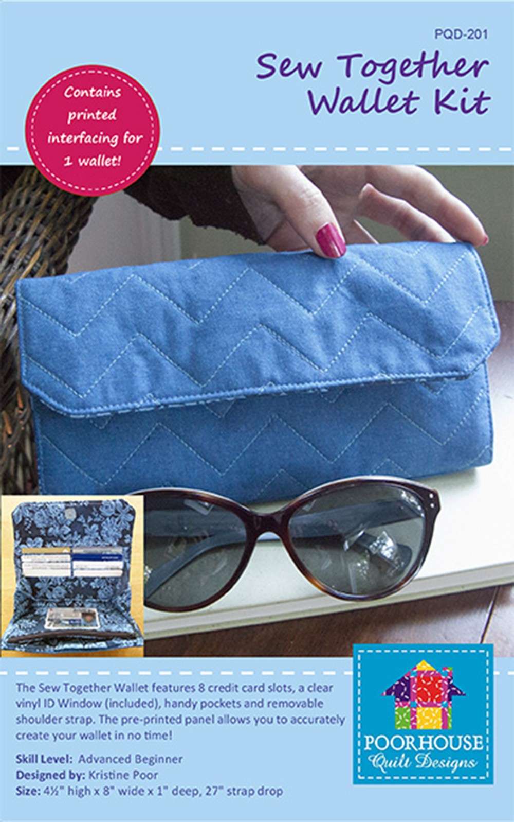 Stunning Sew-Together Wallet