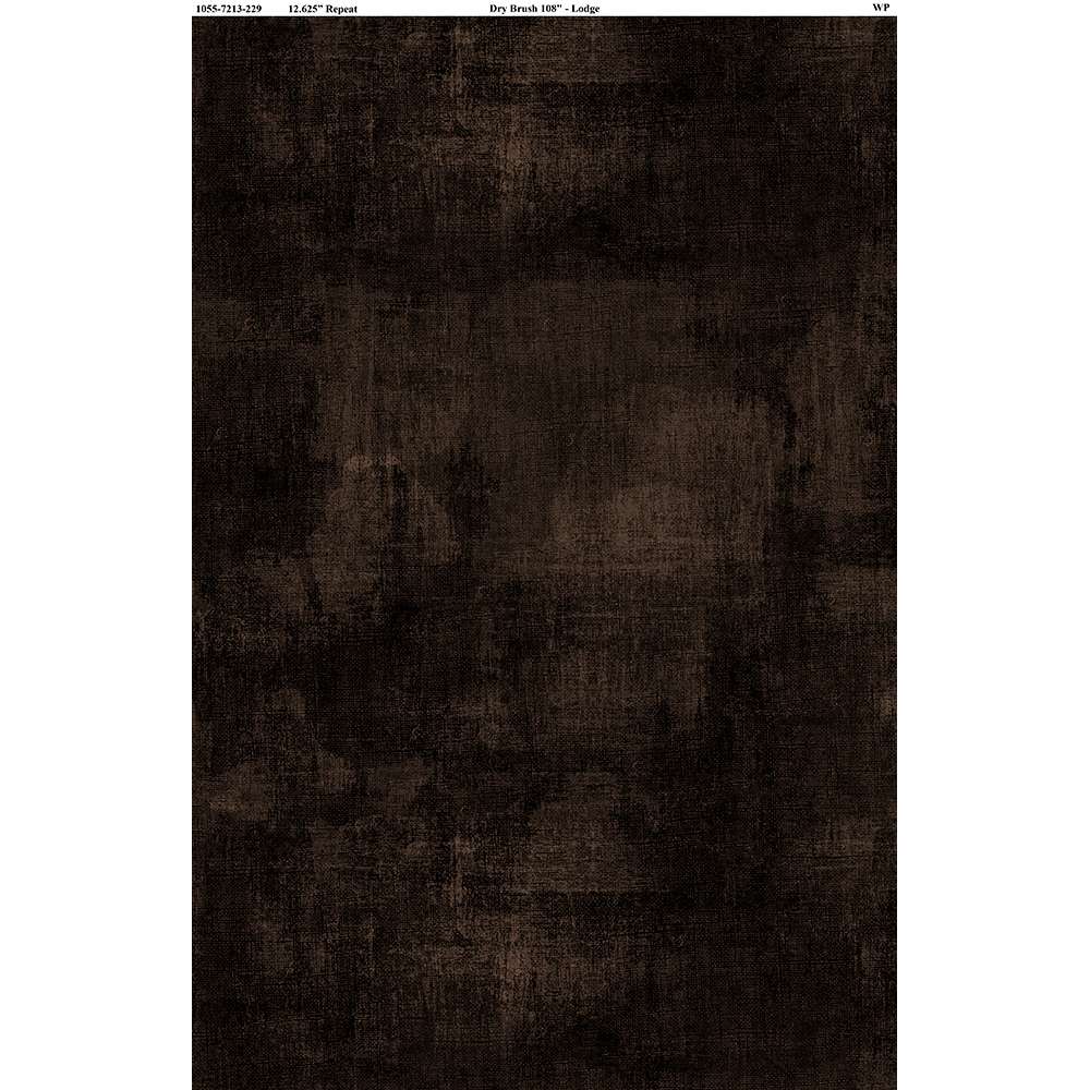 Wilmington Prints - Stunning Dry Brush Espresso Fabric - 108 Inches Wide by the Yard