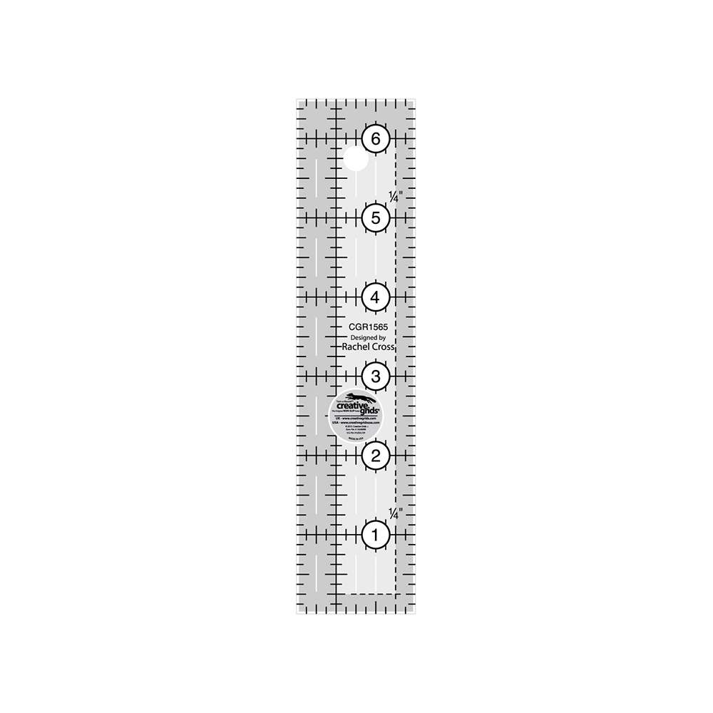 Get Your Creative Grids 1-1/2 x 6-1/2 Quilt Ruler by Rachel Cross Now!