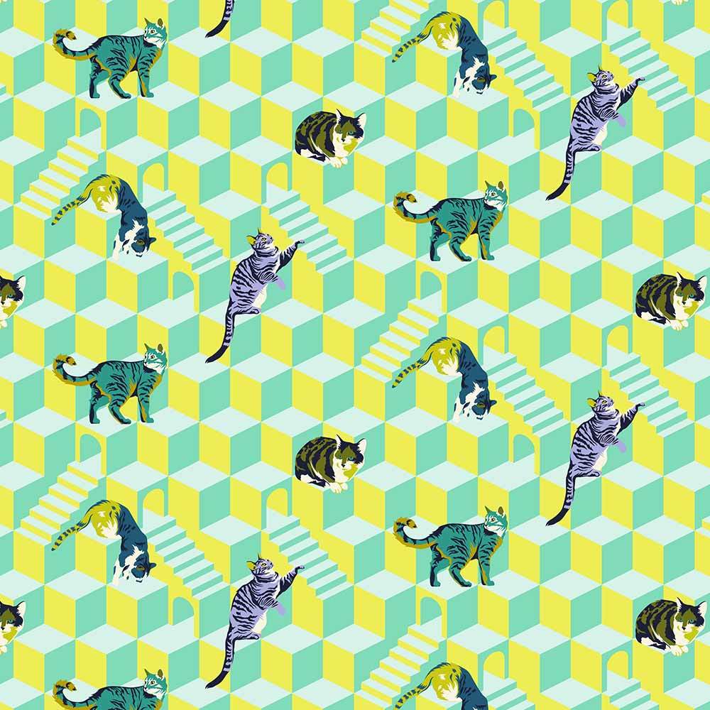 FreeSpirit - Besties by Tula Pink - Sitting Pretty Meadow Yardage: A Tribute to Unconditional Love!