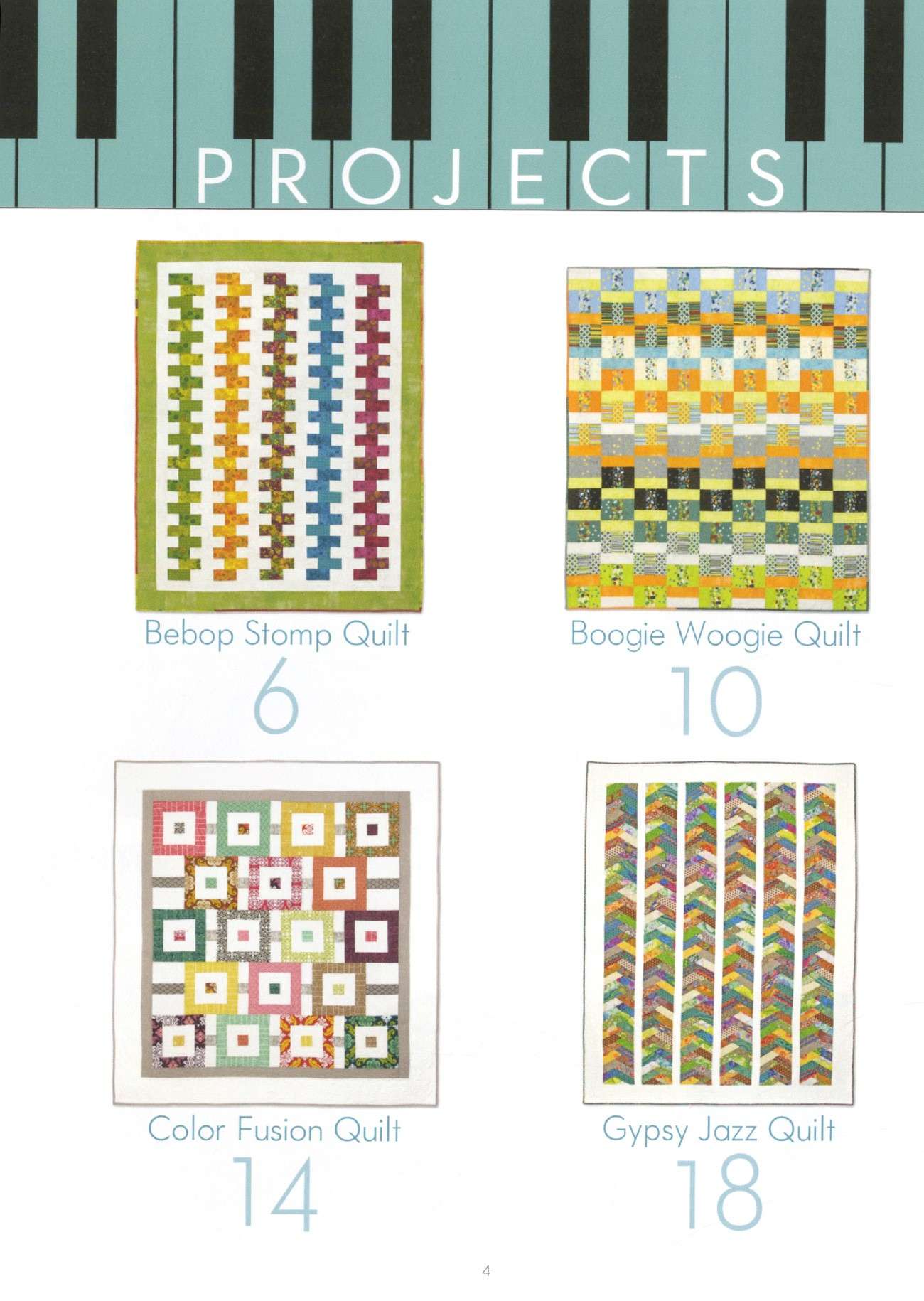 Jelly Roll Jazz - Softcover: Quilting Delight!