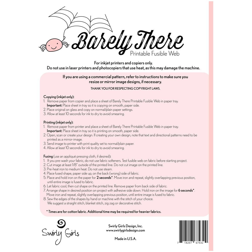 Incredible Fusible Web - Barely There