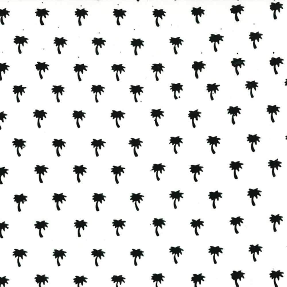 Hoffman Fabrics - Sarah Sharp's ME+YOU Hand Dyed Indah Batiks - Palm Trees in Chalk - 2-Yard Cut