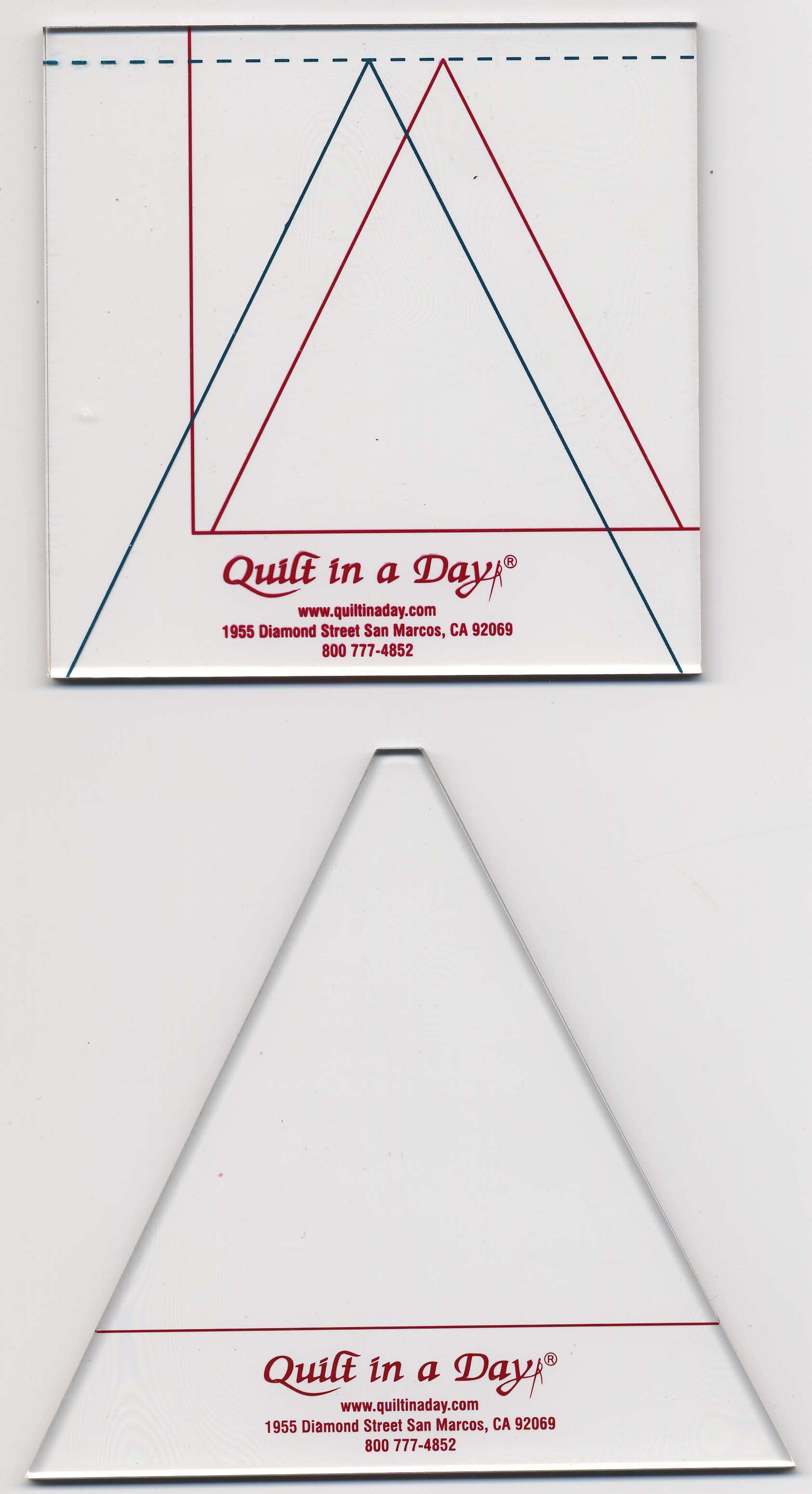 Triangle-in-a-Square Cutting Set - Formerly Item 2008CC
