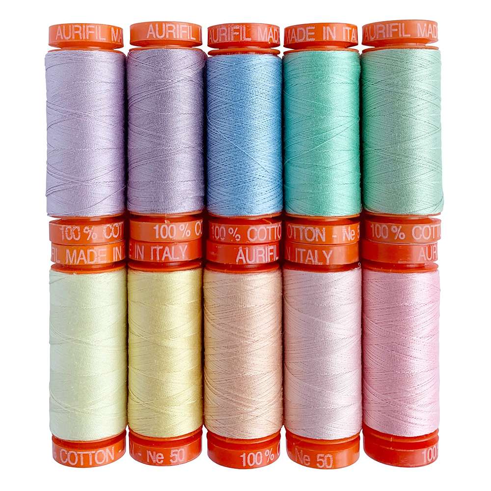 Tula Pink's Enchanting Unicorn Poop Thread Set