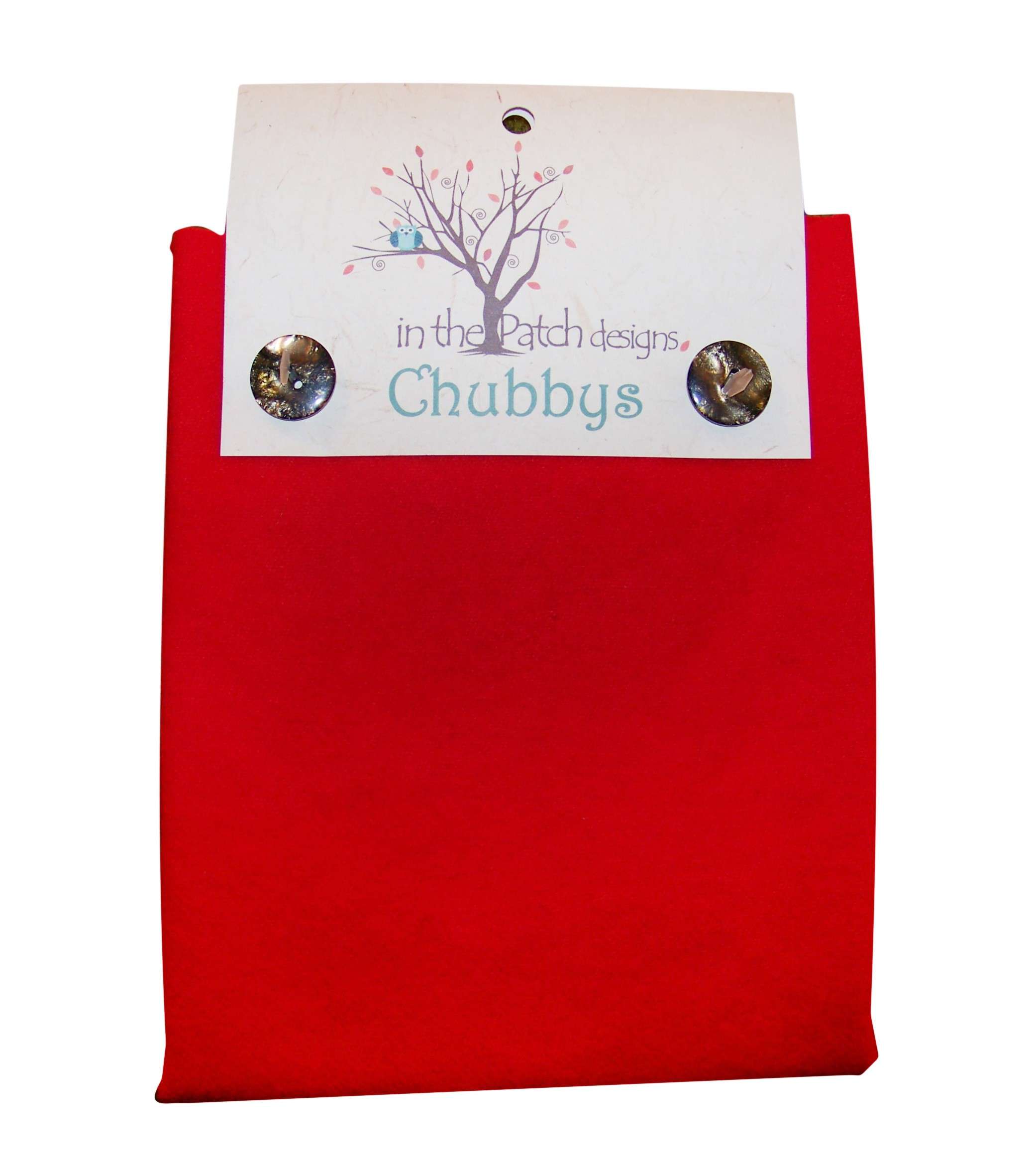 Stunning Wool Chubbys 16in Felted Square in Christmas Red & Ivory - Grab Yours Now!